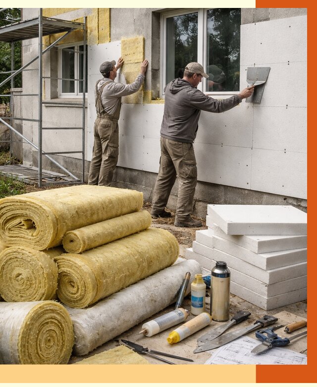 Утепление домов в октябрьском под ключ от 4350 руб/м2 | Профессионально — ТепломастерКтб