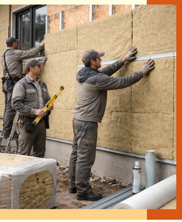 Утепление дома из SIP панелей в октябрьском от 6421 руб./м² под ключ | ТепломастерКтб