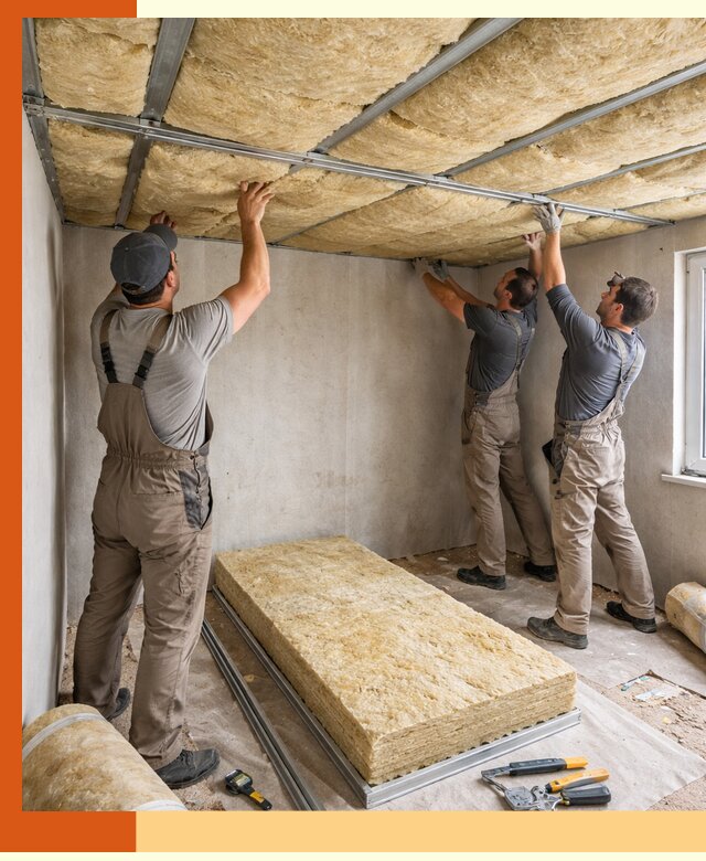 Утепление потолка в октябрьском — тепло и без сквозняков