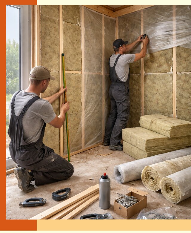 Профессиональное утепление веранды и крыльца в октябрьском