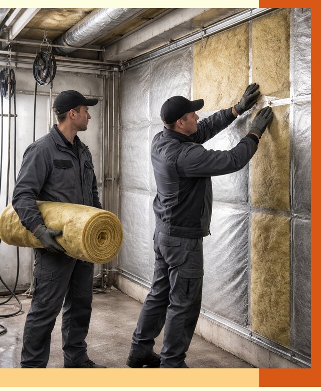 Утепление автомойки в октябрьском от 8803 руб./м2 — комплексное утепление под ключ | ТепломастерКтб