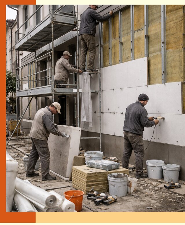 Утепление гостиницы под ключ в октябрьском с гарантией качества