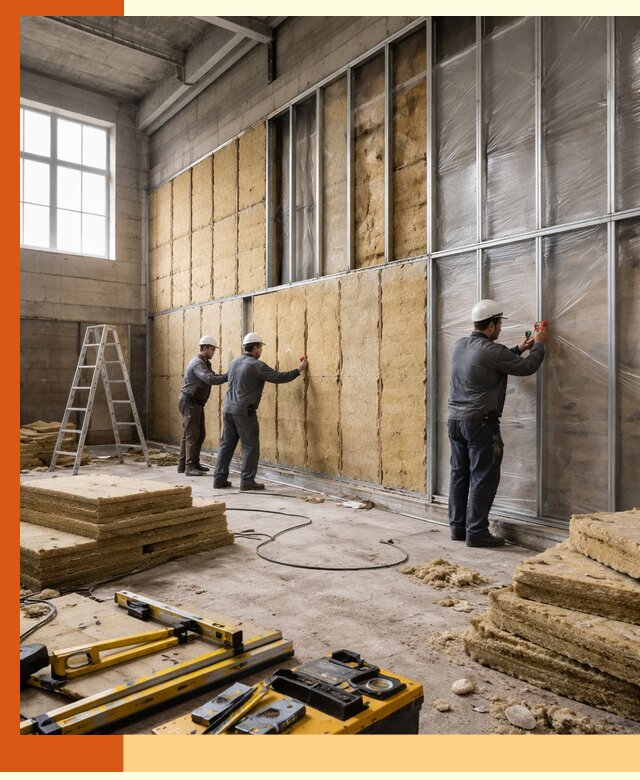 Утепление спортивного зала в октябрьском качественно и недорого