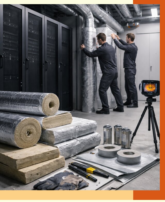 Утепление серверной в октябрьском от 8803 руб./м² — комплексно под ключ | ТепломастерКтб