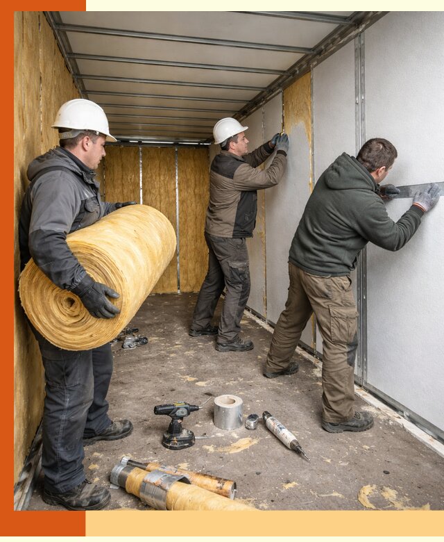Утепление рефрижераторного контейнера в октябрьском профессионально и надежно