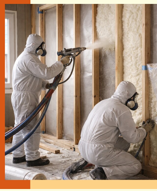 Утепление каркасной стены ППУ в октябрьском для домов и коттеджей