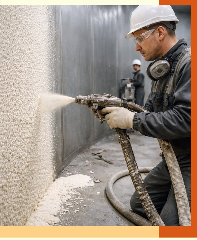 Утепление резервуара жидкой теплоизоляцией в октябрьском от 67321 руб. под ключ | ТепломастерКтб