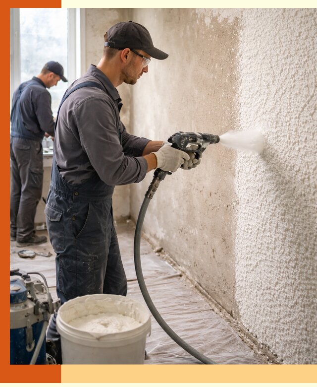 Утепление стен жидкой теплоизоляцией в октябрьском для квартир и домов