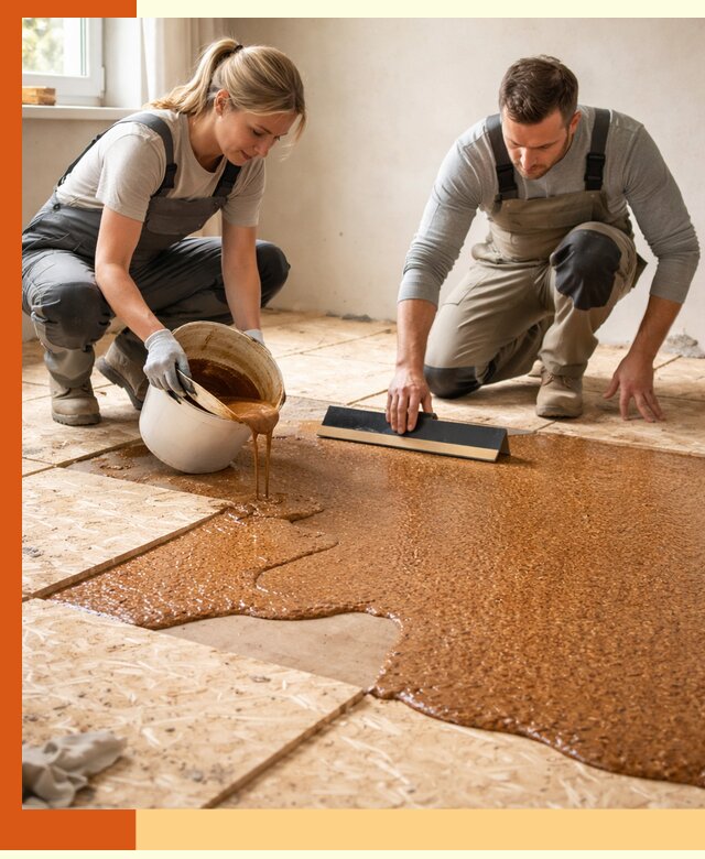 Утепление пола жидкой пробкой в октябрьском для квартир и домов