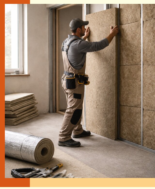 Шумоизоляция дома в октябрьском — комплексная защита от шума