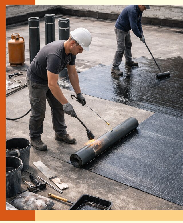 Гидроизоляция кровли в октябрьском — надежная защита от протечек