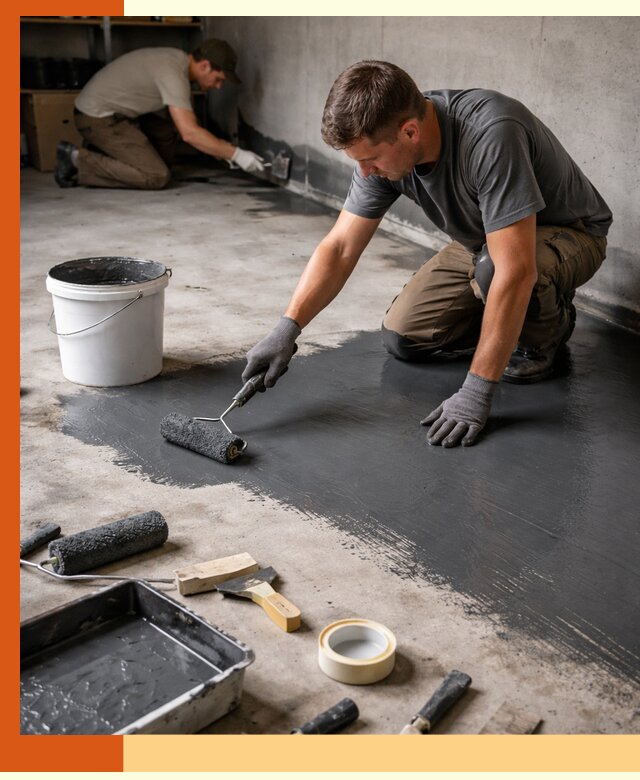 Гидроизоляция гаражного пола в октябрьском — надежная защита от влаги