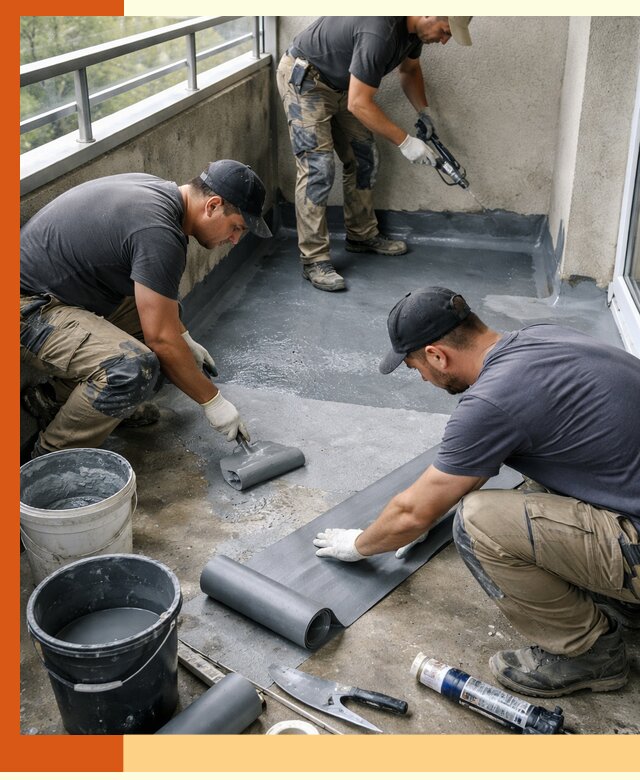 Гидроизоляция балкона в октябрьском: надежная защита от протечек