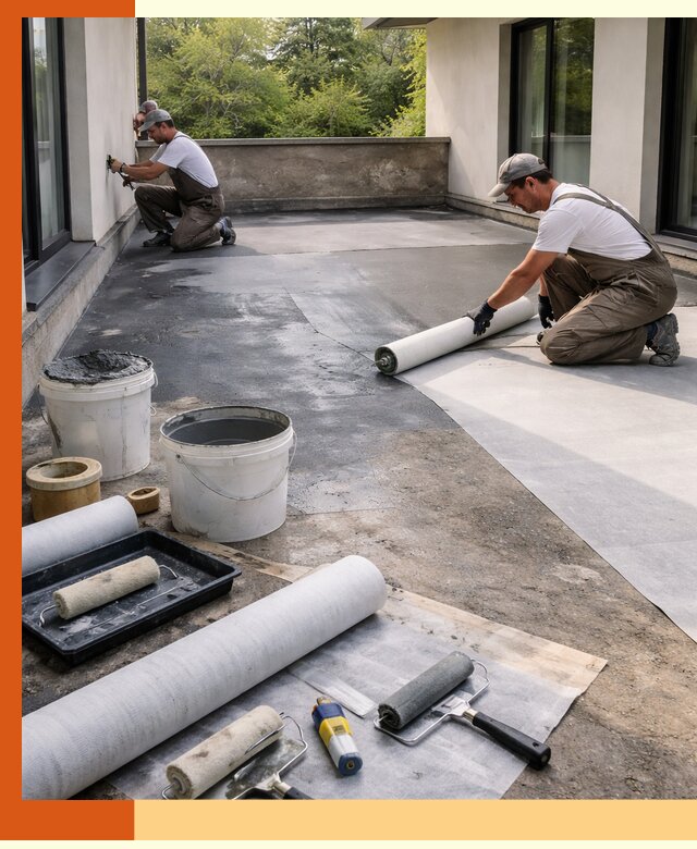 Гидроизоляция террасы в октябрьском — надежная защита от влаги и протечек