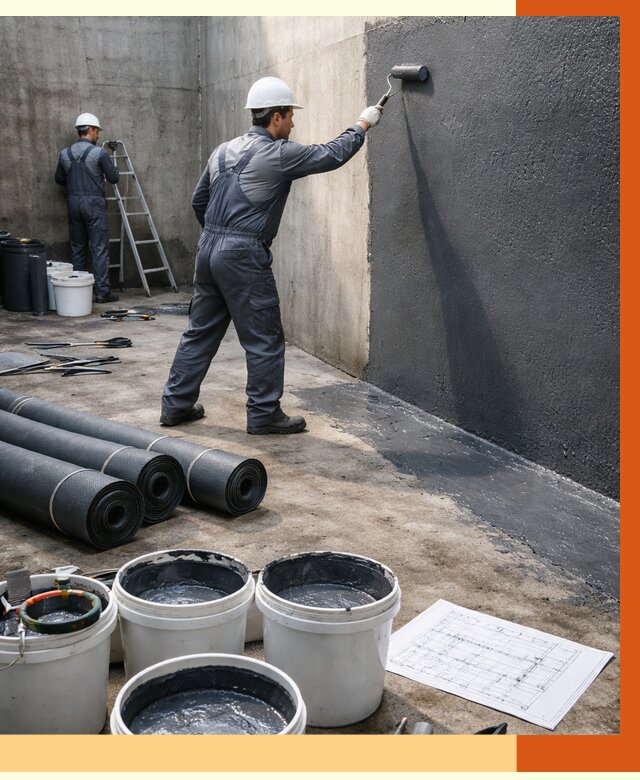 Гидроизоляция резервуара в октябрьском от 124284 руб. под ключ | ТепломастерКтб