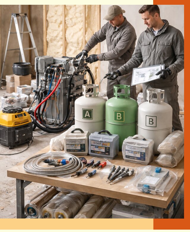 Продажа компонентов ППУ с консультацией в октябрьском от 4350 руб. | ТепломастерКтб